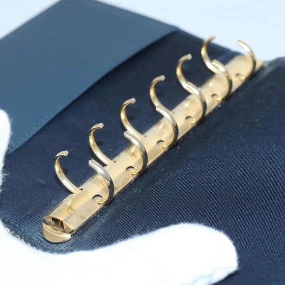 Christian Dior Trotter Canvas Day Planner Cover Navy Auth 126723 - Picture 10 of 16
